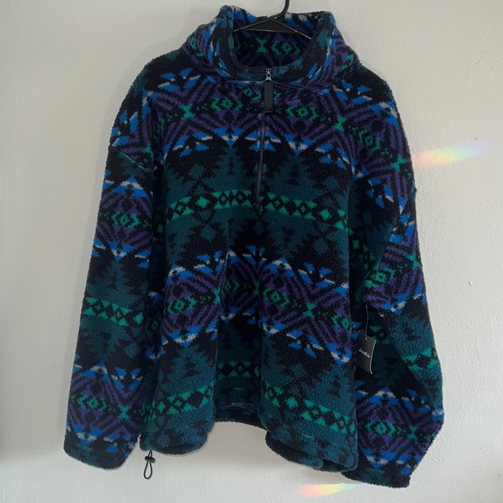 NWT Eddie Bauer We Wander Fleece, fleece pullover, XXL